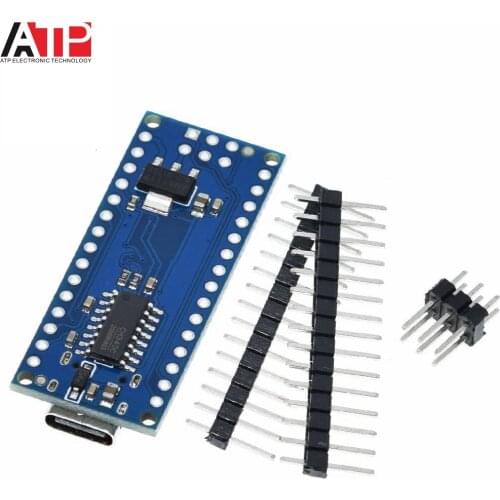 Type-C USB CH340 Nano 3.0 ATmega328P Controller Board Compatible For Arduino Nano CH340 USB Driver Nano V3.0 ATmega328