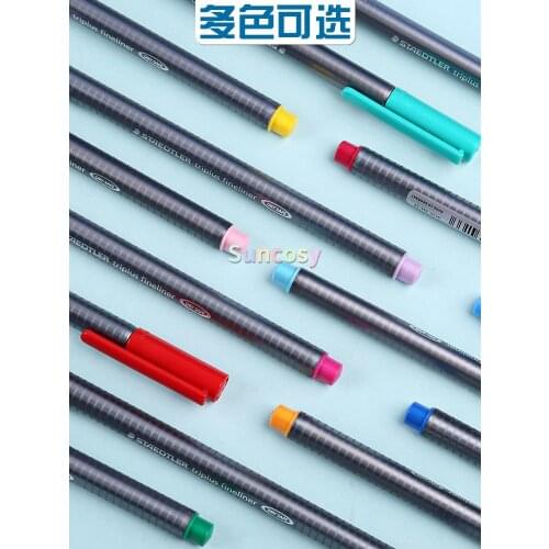 STAEDTLER 334 0.3mm Hook pen, color needle pen, fiber pen, hand drawn neutral pen, For Artist Drawing Gel Pen Art Supplies