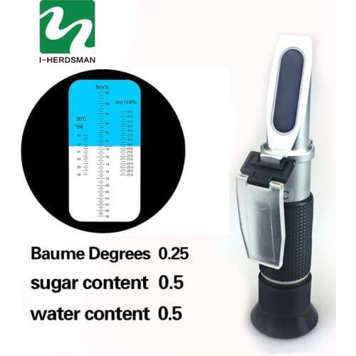 Hand Held Honey Refractometer Refractometer For Beekeeper Tools Honey Tools Beekeeping Equipments