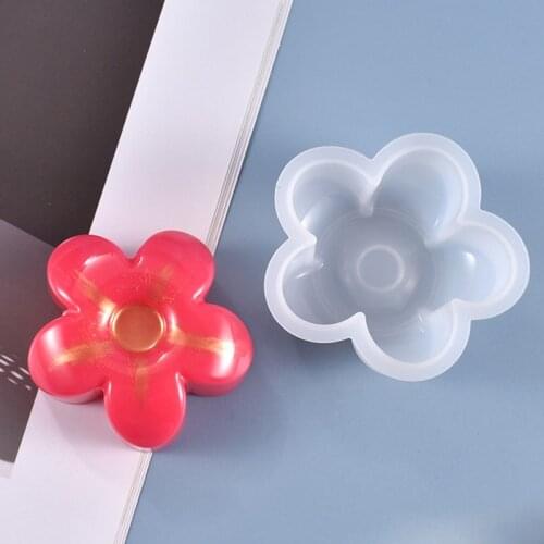 DIY Petal Soap Crystal Epoxy Mold For Handmade 3D Candle Jewelry Accessories Silicone Mold Home Decoration Crafts