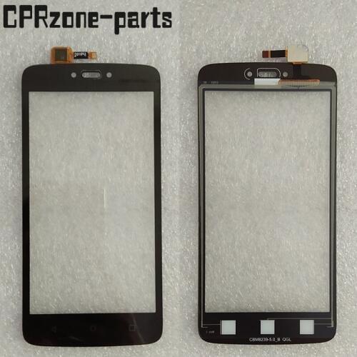 5.0" New 100% tested For Motorola Moto C XT1750 XT1755 XT1754 XT1758 touch screen digitizer glass sensor Panel free shipping