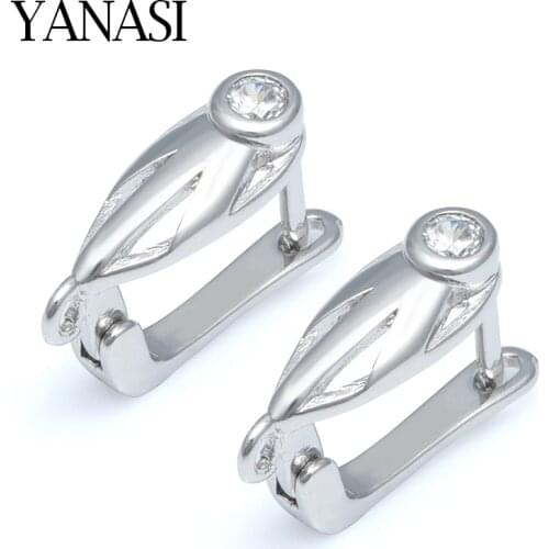 4 Colors Accessories For Earrings Jewelry Making Creative Tassle Pearl Dangle Earring Hooks Findings Jewellery Wholesale