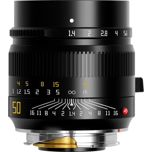 TTArtisan 50mm F1.4 ASPH Full Frame Manual Focus Camera Lenses for Leica M-Mount Like Leica M-M M240 M3 M6 M7 M8 M9 M9p M10