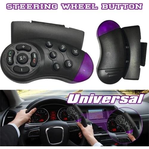 Universal Steering Wheel Button Remote Control Key for Car Navigation DVD Multimedia Music Player