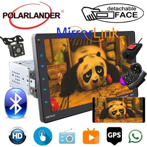 9 Inch Spindle External Touch Screen Apple Car Play Car Radio Detachable for Android/IOS Stereo Tape Recorder Mirrorlink