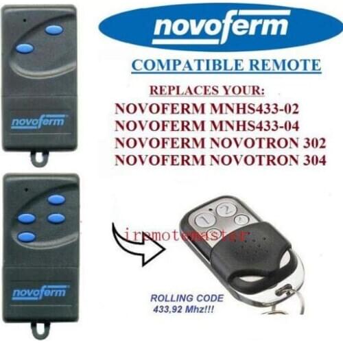 1PCS NOVOFERM NOVOTRON 302/304,NOVOFERM MNHS433-02/04 replacement remote control very