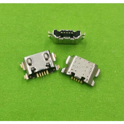 100PCS Charger Connector Socket For Samsung Galaxy A01 A015F A105DS A105G USB Charging Port Dock Plug Repair Parts
