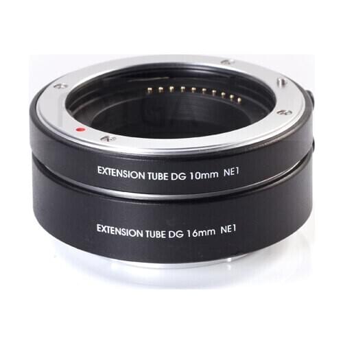 Auto focus AF macro extension tube DG set 10mm 16mm for NEX E mount a7S/a7R/a7 II/a6000/a5100 camera