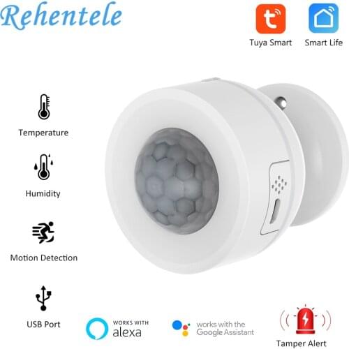 Tuya Mini Wireless Intelligent PIR Motion Sensor Alarm Detector For GSM PSTN Home Burglar Anti-Theft Alarm System Security