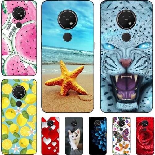TPU Cases For Nokia 6.2 TA-1198 TA-1200 7.2 TA-1181 TA-1196 Cover Soft Silicon Back Cover For Nokia 6.2 7.2 Phone Case