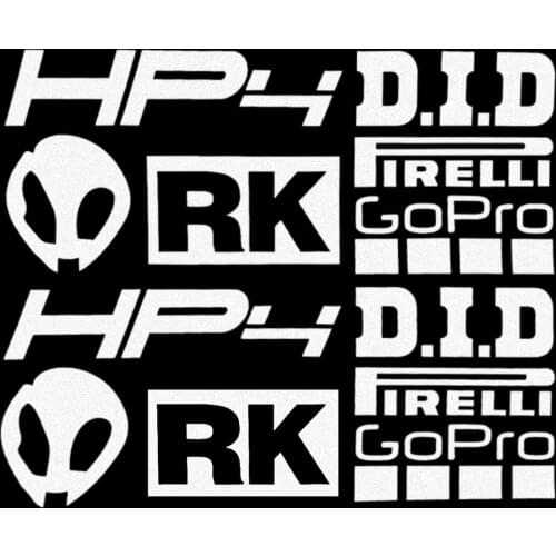 S1000RR Alien Head Logo Fairing Upper Fairing Decals for BMW HP4 Whole Big SET