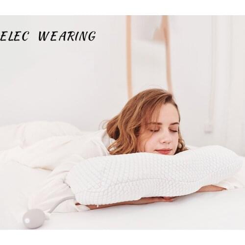 Household Pillow Adjustable Height Space Cotton Adult Traction Pillow High Quality Neck Protection Physiotherapy Portable Pillow