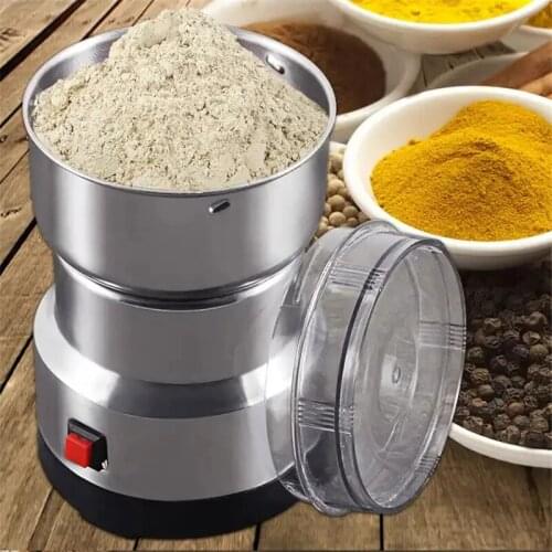 Electric Coffee Grinder Kitchen Cereals Nuts Beans Spices Grains Chinese Medicine Grinding Multifunctional Home Grinder Machine