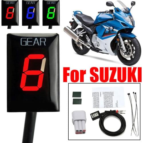 Motorcycle Gear Display Indicator For Suzuki GSX1400 GSX-R600 DL650 DL1000 V-Strom GSF650 Bandit VZR1800 GSF1250 N NA S Bandit