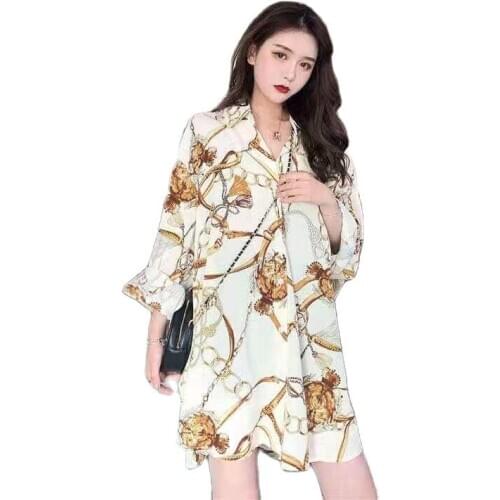 Женские шифоновые рубашки Mokeelo Moutain China At AliExpress