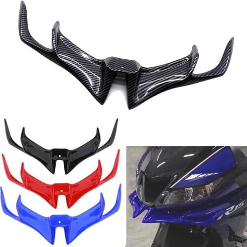 Motorcycle ABS Front Fairing Pneumatic Winglets Tip Wing Protector Shell Cover For Yamaha YZF-R15 YZF R15 YZFR15 V3 2017-2020