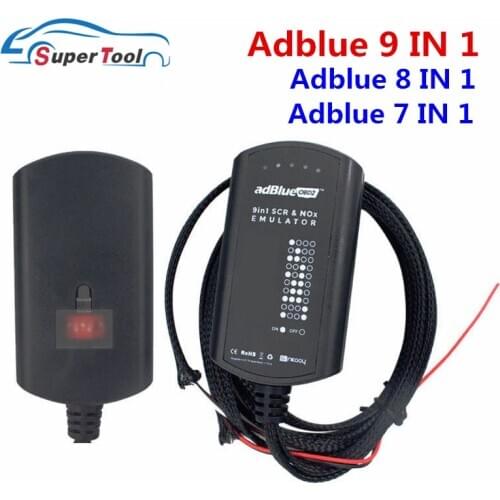 Full Chip Adblue 9 IN 1 Emulator Car Adblue Emulator Diagnostic Cable Connector Ad-blue 9/8/7 In 1 Emulator Engine Anaylzer