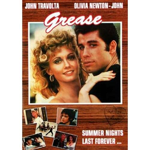 Grease Movie Art print Silk poster Home Wall Decor