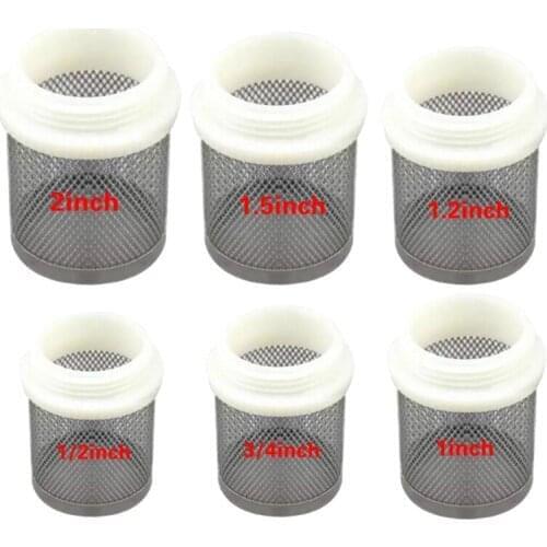 Garden Irrigation Water Pump Protect Hose Mesh Filter 304 Stainless Steel Clean Screen Plastic Aquarium Supplies Durable
