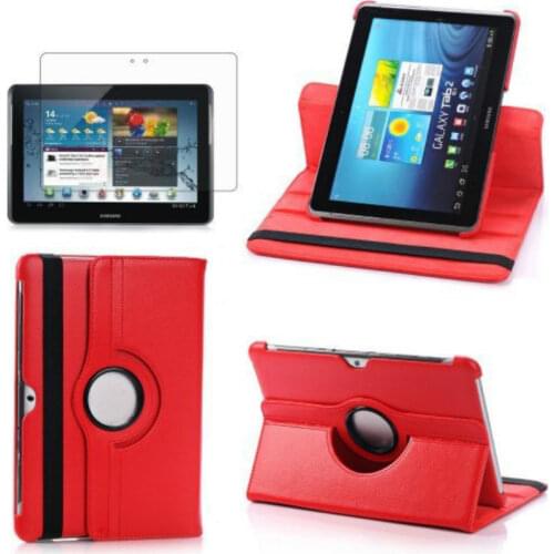 Rotating Stand Cover for Samsung Tab 2 10.1 Tab4 3 GT P5100 P5110 P5200 SM-T530 T531 360 Degree Pu Leather Case Magnet case capa