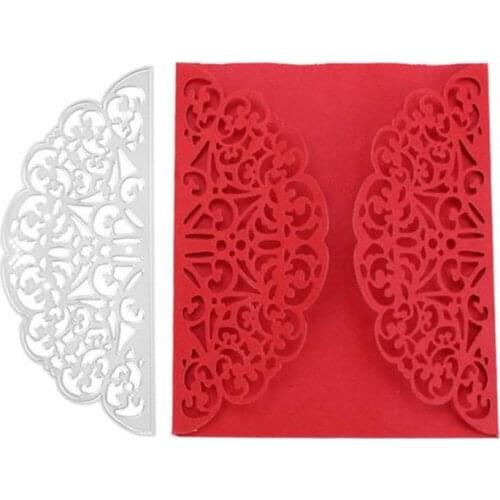 YLCD1568Card Lace Metal Cutting Dies For Scrapbooking Stencils DIY Album Cards Decoration Embossing Folder Die Cuts Template New