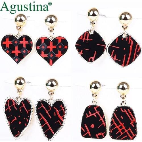 Agustina small earrings women boho drop earrings fashion jewelry black earrings bohemian earring etatement Earings wholesale cc