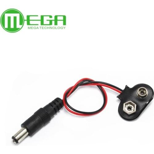 5pcs /lot UNO R3 9V Battery Connector 9V battery clip for arduino in stock top quality