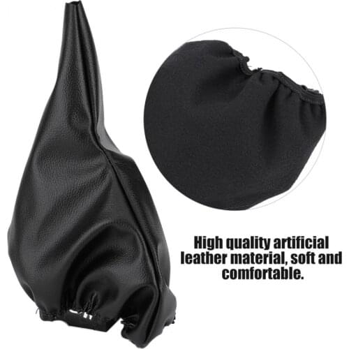 Car Gear Gaiter Boot Cover for BMW Gear Stick Shift Knob Gaiter Boot Cover for BMW E30 E34 E36 Z3 Artificial Leather