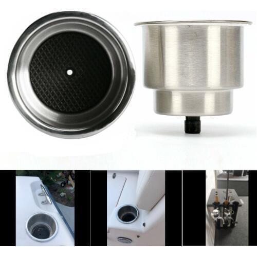 Stainless Steel Cup Drink Holder Marine Boat Car Truck Camper RV marine boat yacht accessories Drinks Holders 2Pcs