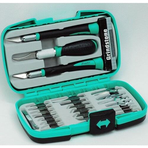 Gravers Wood Carving Tools SK5 Steel Knife Detail Chisel Craft Tool 30pcs Set