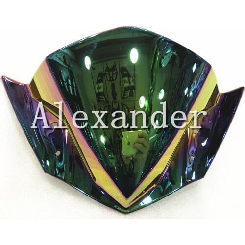HotSale For Yamaha FZ16 FZ 16 FZ-S 2011 2012 2013 2014 2015 2016 iridium Windshield WindScreen Double Bubble FZ S FZS
