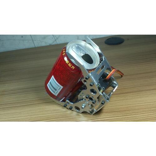 Metal Mechanical Hand Robotic Arm Robotics Claw for Robot Gripper Robot Mechanical Claw Compatible with M G996R DIY RC Toy