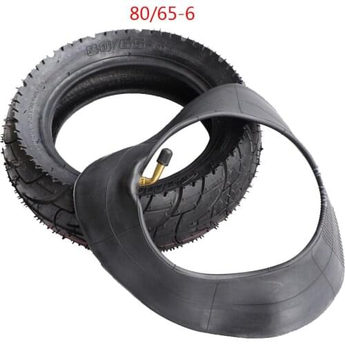 80/65-6 Tire Inner Tube Outer Tyre for Electric Scooter 10 Inch TOUVT 10x3.0/10x2.50 Upgrade Pneumatic Tire Replacement Parts