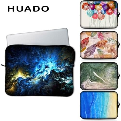 Neoprene Laptop Sleeve 15.6" 13.3" 14" Notebook Case Computer Bag Portable Soft Wear Resistant for Lenovo/Macbook/Acer