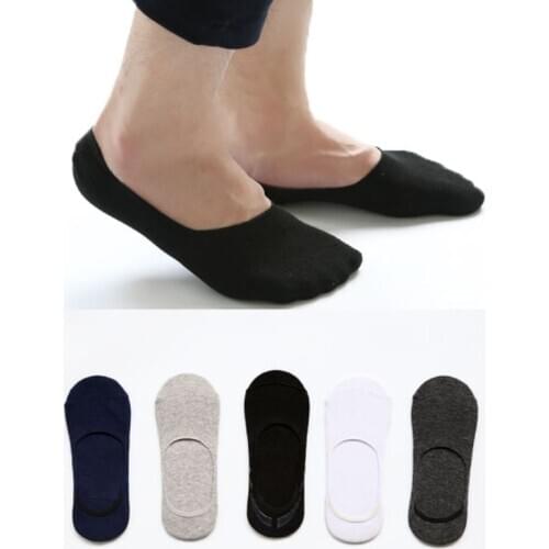 Socks men cotton short Unisex Casual Invisible Cotton Liner Ankle Low Cut Thin Non Slip Boat Mens No Show working Male Women