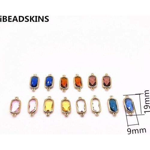 New arrival! 19X9mm 50pcs/lot copper rectangle shape connector for Stud earring/earrings accessories/Earring parts Jewelry DIY