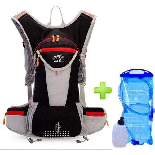 Professional Cycling Backpack 15L Biking Hydration Backpack Sport Bags Camping Hiking Bags Breathable High Capacity Backpack