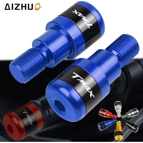 TMAX500 TMAX530 Motorcycles 7/8"22mm Handlebar Grips Plug Slider Handle Bar Ends FOR YAMAHA TMAX 500 530 TMAX560 2016 2015 2014