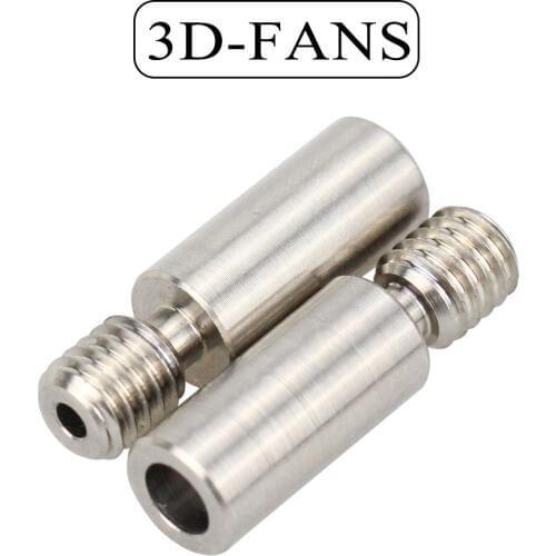 2 in 1 out Throat Stainless Steel & TC4 PTFE Tube 3D Printers Parts Thread M6 Multi-jet 1.75mm Filament Part