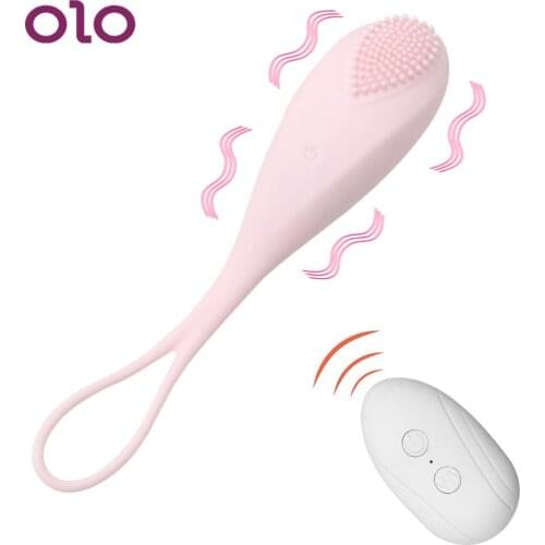 OLO Vibrating Egg Bullet Vibrator Vaginal Massage Ball Wireless Remote Control Clitoris Stimulator 10 Speeds Sex Toys for Women