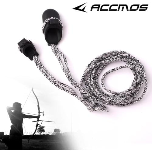 High Strength Nylon Bow Stringer Bow String Install Rope for Long Recurve Compound Bow Accessory Archery Hunting Shooting