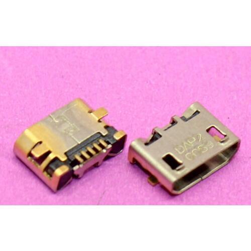 YuXi Micro Mini USB jack Charging port Socket Connector , 5PIN
