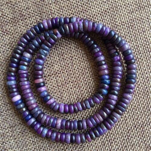 South Africa Natural Purple Sugilite Gems Beads Healing Stretch Charm Bracelet AAAA 6mm