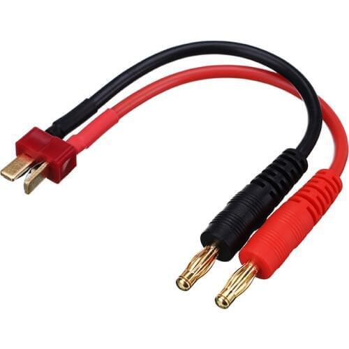 Charging Cable DEANS ULTRA T Plug Male to 4mm Bullet Banana Charger Charging Leads fits for Skyrc B6 Charger cable imax B6AC