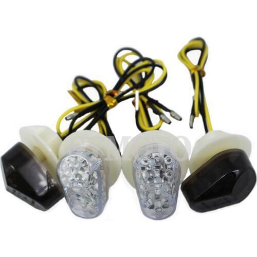 1 pair LED Bulb Turn Signals Indicator flashing lights blinkers For Yamaha YZF R1 R6 R6S R3 R6S FZ1 FZ6 FZ8 FAZER XJ6 MT03 FZ09
