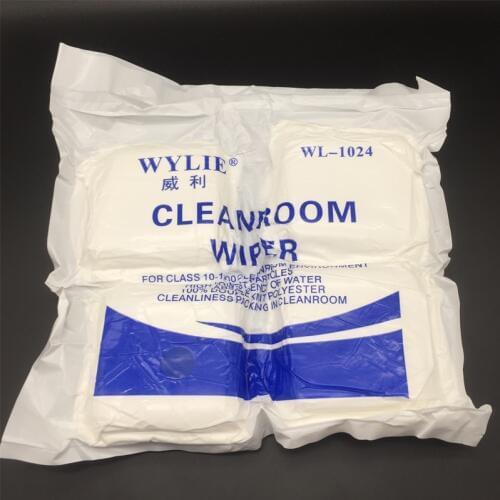 160PCS/Bag Soft Cleanroom wiper cleaning Non Dust Cloth Dust Free Paper Clean LCD Repair Tool for Class 1-10000 Clean Rooms