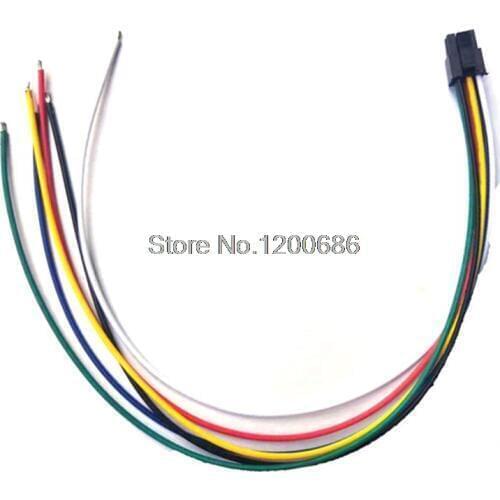 6PIN 18AWG 30CM 5557 Micro-Fit 4.2 Mini-Fit Jr. Receptacle Housing 2x3pin 39012060 6 pin Molex 4.2 2*3pin 6p wire harness