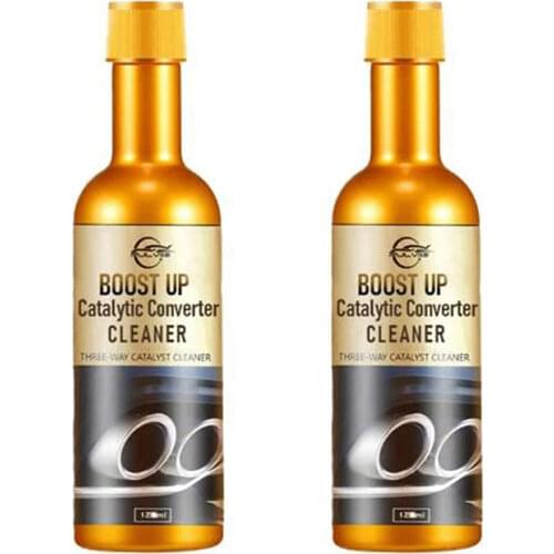 2 pcs 120ML Promotion Of Catalytic Converter Cleaners Automobile Cleaner Catalysts Easy To Clean Engine Accelerators CSV