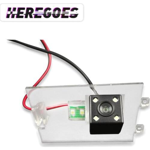 Car CCD 4 LED Night Vision Rear View Camera Parking Reverse Assistance Waterproof For Jeep Compass Wrangler Cherokee Liberty