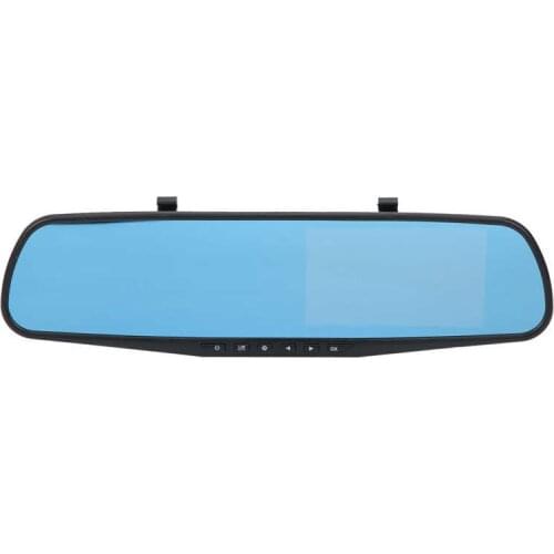 Car camera recorder DVR Camera 4.3in Car DVR 1080P Dual Lens 170° Wide Angle Driving Recorder G-Sensor Loop Recording car